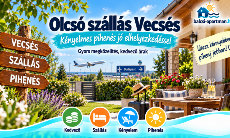 Olcsó szállás Vecsésen a repülőtér közelében