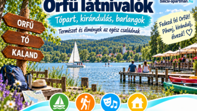 Orfű látnivalók és tóparti programok