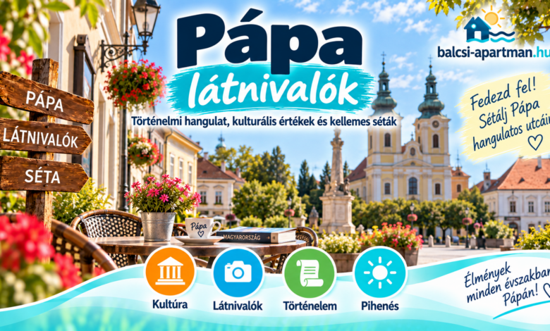 Pápa látnivalók