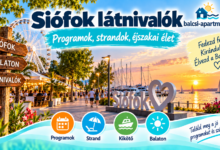 Siófok látnivalók