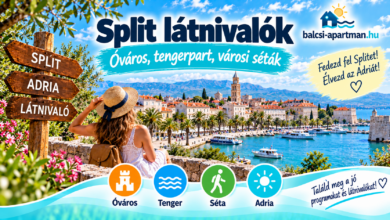 Split látnivalók