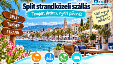 Split strandközeli szállás