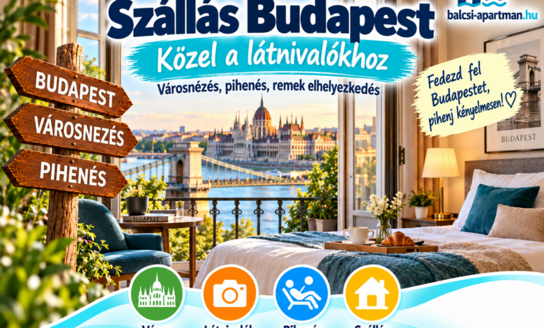 Szállás Budapest közel a látnivalókhoz
