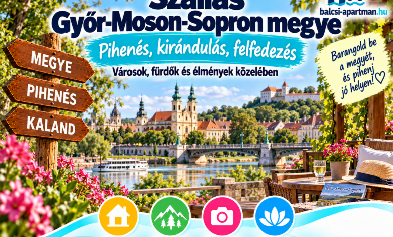 Szállás Győr-Moson-Sopron megyében