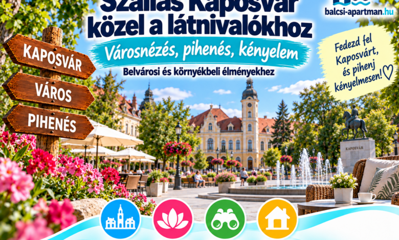 Szállás Kaposvár közel a látnivalókhoz