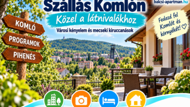 Szállás Komló közel a látnivalókhoz
