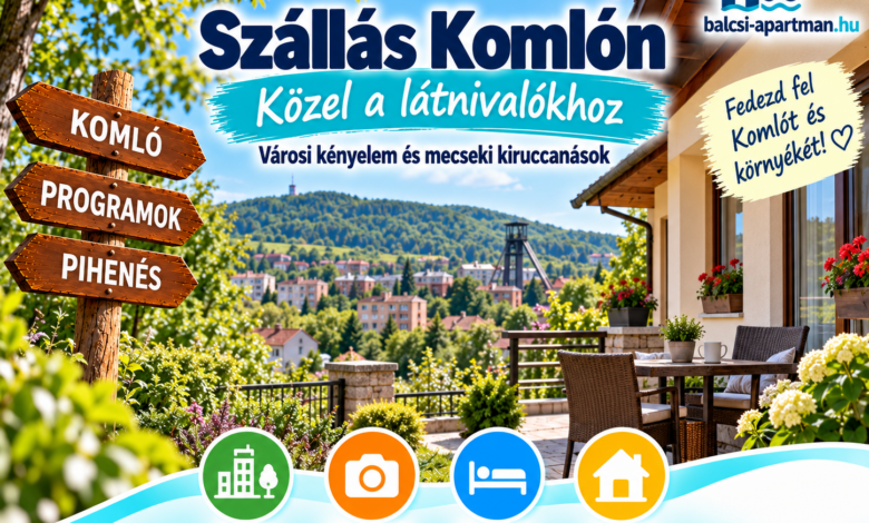 Szállás Komlón