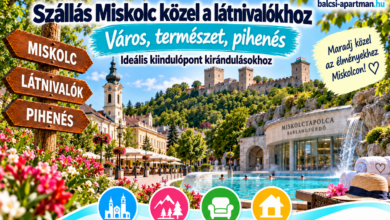 Szállás Miskolc közel a látnivalókhoz