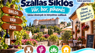Szállás Siklóson a vár és a borvidék közelében