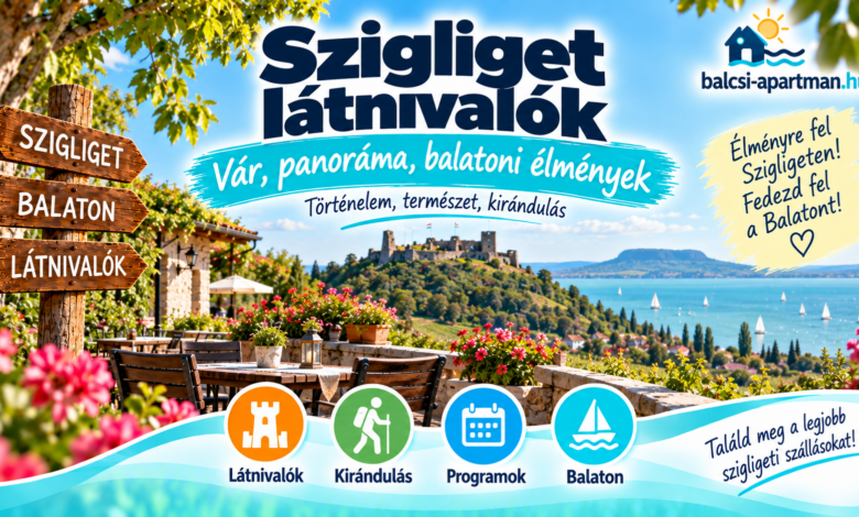 Szigliget látnivalók
