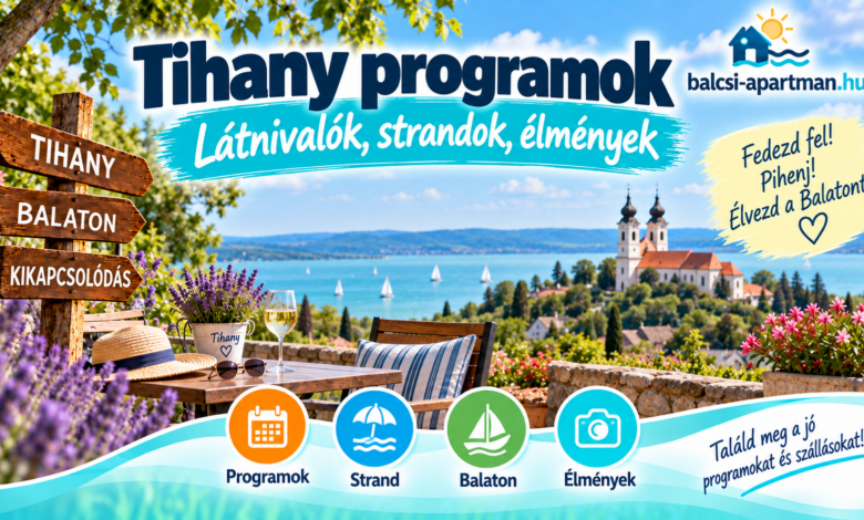 Tihany programok