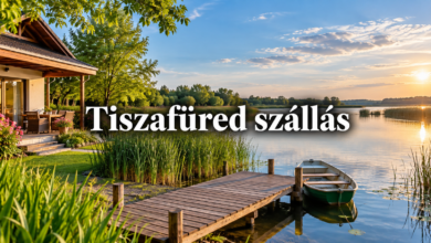 Tiszafüred szállások – hol érdemes megszállni?