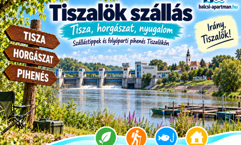 Tiszalök szállás – vízlépcső