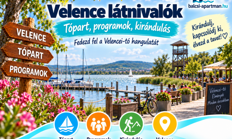 Velence látnivalók a Velencei-tónál