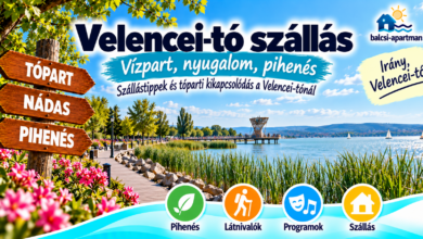 Velencei-tó szállások – hol érdemes megszállni?