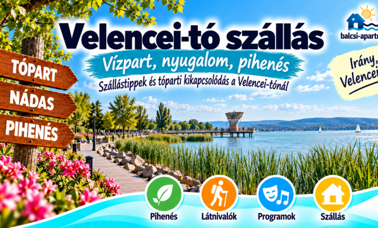 Velencei-tó szállások – hol érdemes megszállni?