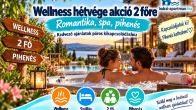 Wellness hétvége akció 2 főre