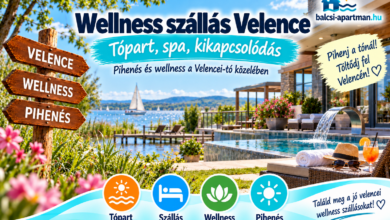 Wellness szállás Velencén a tópart közelében