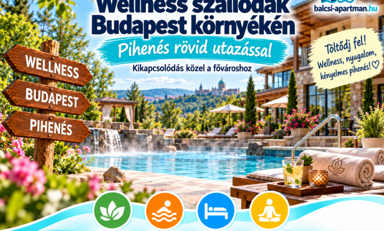 Wellness szállodák Budapest környékén