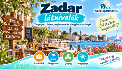 Zadar látnivalók