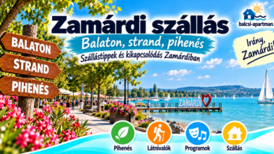 Zamárdi szállások – hol érdemes megszállni?
