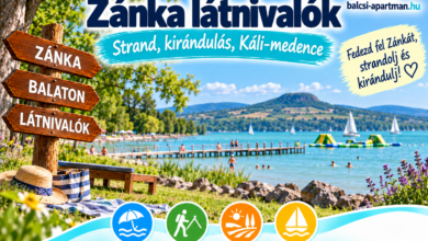 Zánka látnivalók