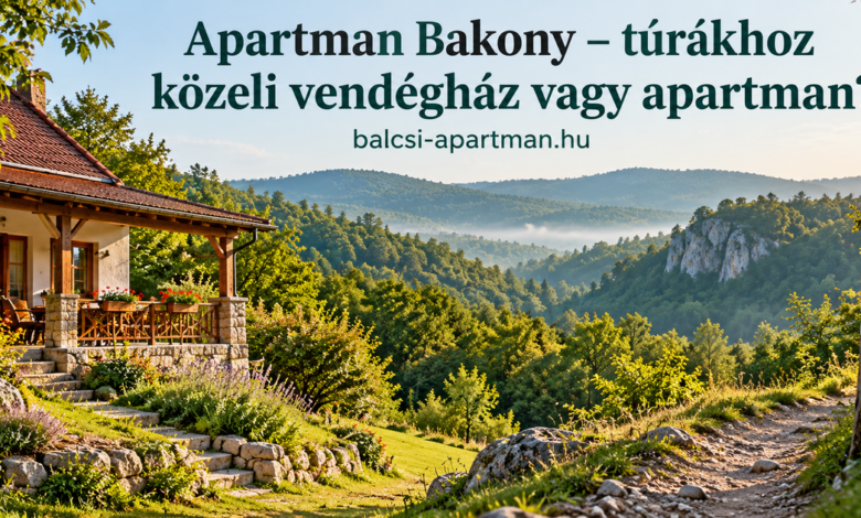 Apartman Bakony – túrákhoz közeli vendégház vagy apartman?