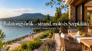 Apartman Balatongyörök – strand