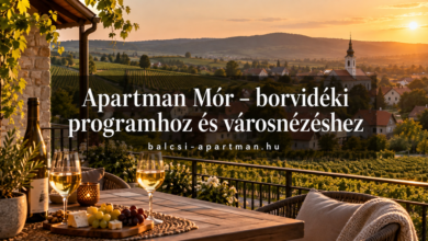 Apartman Mór – borvidéki programhoz és városnézéshez