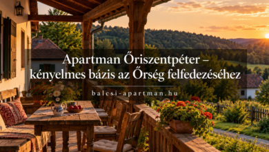 Apartman Őriszentpéter – kényelmes bázis az Őrség felfedezéséhez