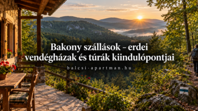 Bakony szállások – erdei vendégházak és túrák kiindulópontjai