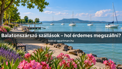 Balatonszárszó szállások – hol érdemes megszállni?