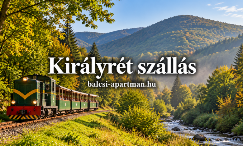 Királyrét szállás – erdei kirándulások és a kisvasút közelében
