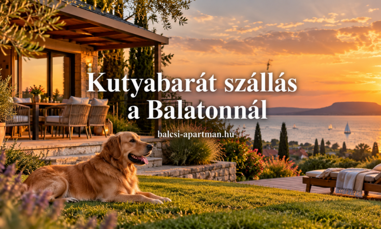Kutyabarát szállás a Balatonnál – útmutató