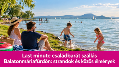 Last minute családbarát szállás Balatonmáriafürdőn: strandok és közös élmények