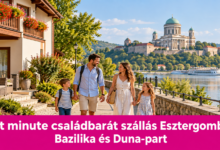 Last minute családbarát szállás Esztergomban: Bazilika és Duna-part