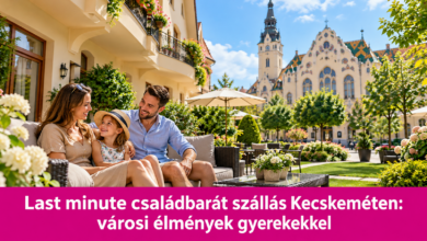 Last minute családbarát szállás Kecskeméten: városi élmények gyerekekkel