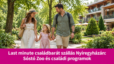 Last minute családbarát szállás Nyíregyházán: Sóstó Zoo és családi programok