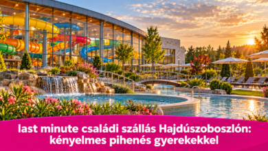 Last minute családi szállás Hajdúszoboszlón: kényelmes pihenés gyerekekkel