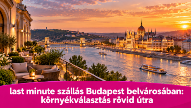 Last minute szállás Budapest belvárosában: környékválasztás rövid útra