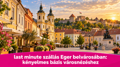 Last minute szállás Eger belvárosában: kényelmes bázis városnézéshez