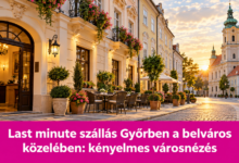 Last minute szállás Győrben a belváros közelében: kényelmes városnézés
