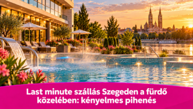 Last minute szállás Szegeden a fürdő közelében: kényelmes pihenés