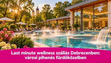 Last minute wellness szállás Debrecenben: városi pihenés fürdőközelben