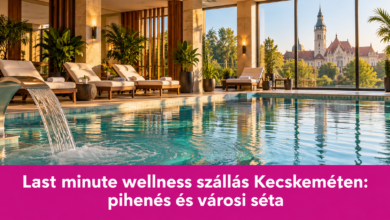 Last minute wellness szállás Kecskeméten: pihenés és városi séta