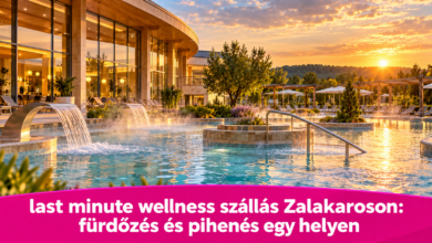 Last minute wellness szállás Zalakaroson: fürdőzés és pihenés egy helyen
