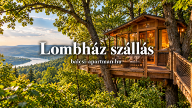 Lombház szállás – különleges pihenés a fák között