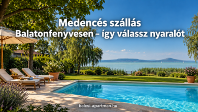 Medencés Balatonfenyves
