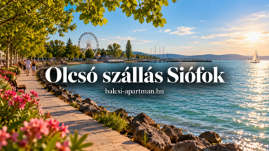 Olcsó szállás Siófok – választási útmutató