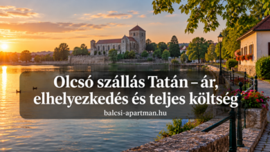 Olcsó szállás Tatán – ár